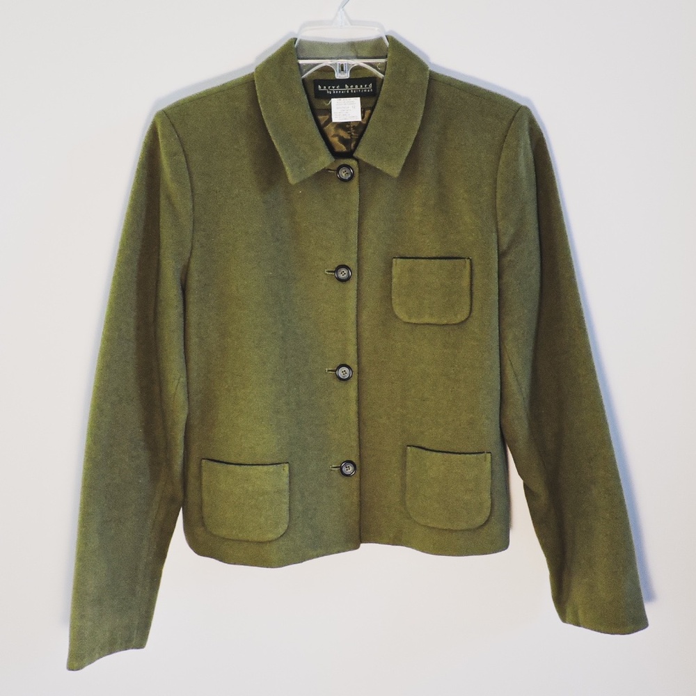 Harve Benard - Women's Coat (Green)